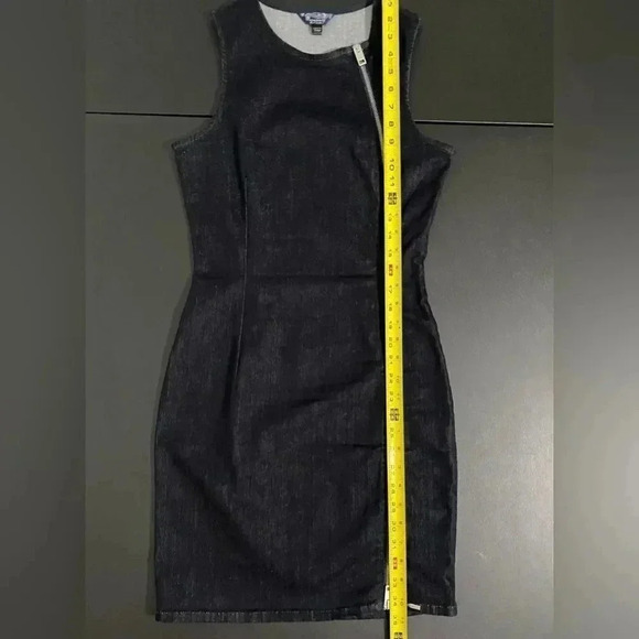 Diesel Jean Biker Zipper Front Dress Stretch Denim Moto Bikercore Size Small - Picture 12 of 17